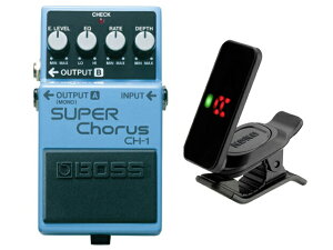 BOSS �{�X SUPER Chorus CH-1 + KORG Pitchclip 2 PC-2�@�R���p�N�g�G�t�F�N�^�[