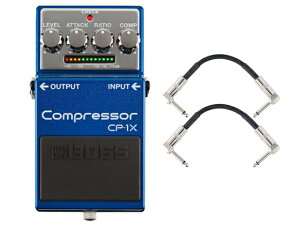BOSS �{�X Compressor CP-1X�@+ �����_�C���p�b�`�P�[�u��2�{ �Z�b�g �R���v���b�T�[