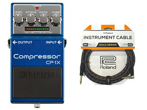 BOSS �{�X Compressor CP-1X�@+ Roland �P�[�u�� �Z�b�g �R���v���b�T�[