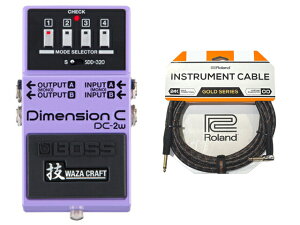 BOSS �{�X DC-2w Dimension C �Z WAZA CRAFT + Roland �P�[�u�� �Z�b�g�@�M�^�[�G�t�F�N�^�[