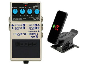 BOSS �{�X DD-8 + KORG Pitchclip 2 PC-2�@�G�t�F�N�^�[�^�f�B���C