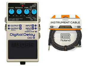 BOSS �{�X DD-8 + Roland �P�[�u�� �Z�b�g�@�G�t�F�N�^�[�^�f�B���C
