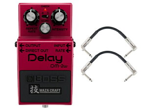 BOSS �{�X Delay DM-2w(J)/�ZWAZA CRAFT + �����_�C���p�b�`�P�[�u��2�{ �Z�b�g�@�f�B���C
