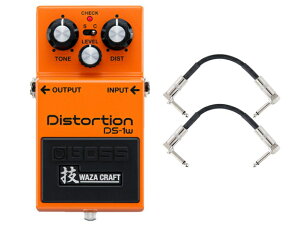 BOSS �{�X Distortion DS-1W �ZWAZA CRAFT [made in JAPAN] + �����_�C�� �p�b�`�P�[�u�� 2�{ �Z�b�g�@�G�t�F�N�^�[