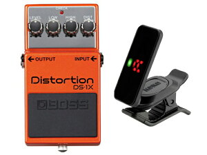 BOSS �{�X Distortion DS-1X + KORG Pitchclip 2 PC-2�@�R���p�N�g�G�t�F�N�^�[