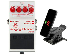 BOSS �{�X Angry Driver JB-2 + KORG Pitchclip 2 PC-2�@�R���p�N�g�G�t�F�N�^�[