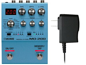 BOSS �{�X MD-200 + ����AC�A�_�v�^�[ PSA-100S2 �Z�b�g�@�G�t�F�N�^�[�^���W�����[�V����