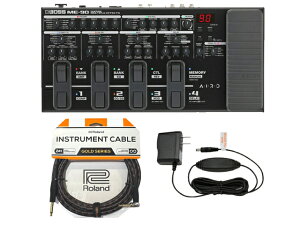 �y10/18�`�撅����ő�5,000�~OFF�N�[�|���zBOSS �{�X ME-90 + PSA-100S2 + Roland �P�[�u�� �Z�b�g�@�}���`�G�t�F�N�^�[