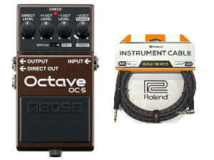 �y�撅����ő�5,000�~OFF�N�[�|��9/18�`�zBOSS �{�X OC-5 + Roland �P�[�u���@�G�t�F�N�^�[�^�I�N�^�[�u