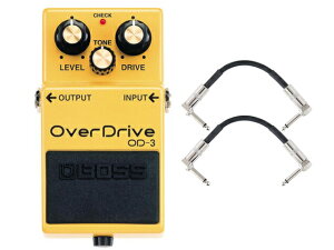 BOSS �{�X OverDrive OD-3 + �����_�C���p�b�`�P�[�u��2�{ �Z�b�g�@�R���p�N�g�G�t�F�N�^�[