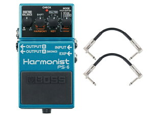 BOSS �{�X Harmonist PS-6 + �����_�C���p�b�`�P�[�u��2�{ �Z�b�g�@�R���p�N�g�G�t�F�N�^�[