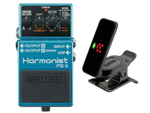 BOSS �{�X Harmonist PS-6 + KORG Pitchclip 2 PC-2�@�R���p�N�g�G�t�F�N�^�[