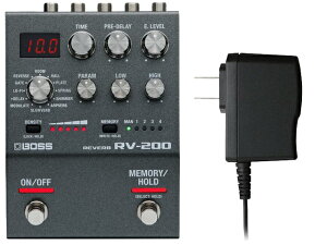 BOSS �{�X RV-200 + ����AC�A�_�v�^�[ PSA-100S2 �Z�b�g
