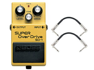 BOSS �{�X SUPER OverDrive SD-1 + �����_�C���p�b�`�P�[�u��2�{ �Z�b�g�@�R���p�N�g�G�t�F�N�^�[