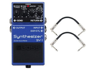 �y10/18�`�撅����ő�5,000�~OFF�N�[�|���zBOSS �{�X SY-1 + �����_�C���p�b�`�P�[�u��2�{ �Z�b�g�@�M�^�[�G�t�F�N�^�[�^�V���Z�T�C�U�[