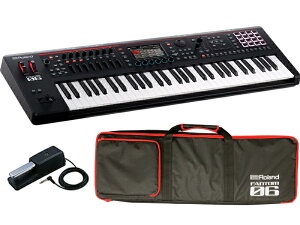 �y��p�\�t�g�P�[�X�t�zRoland ���[�����h FANTOM-06 + �_���p�[�y�_�� DP-10 �Z�b�g 61���Ճ��f��