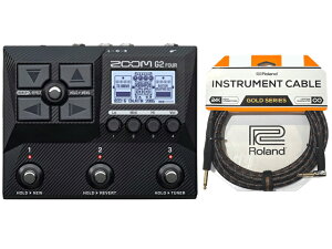 ZOOM �Y�[�� G2 FOUR + Roland �P�[�u�� �Z�b�g�@�M�^�[�G�t�F�N�^�[