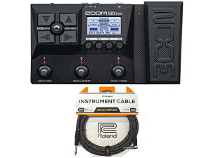 ZOOM �Y�[�� G2X FOUR + Roland �P�[�u�� �Z�b�g�@�M�^�[�G�t�F�N�^�[