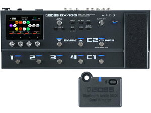 BOSS �{�X GX-100 + BT-DUAL �Z�b�g�@�M�^�[�}���`�G�t�F�N�^�[