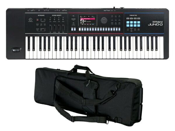 【先着限定最大5,000円OFFクーポン9/18～】Roland ローランド JUNO-D6 + KC KBB-61 キャリングケースセット シンセサイザー