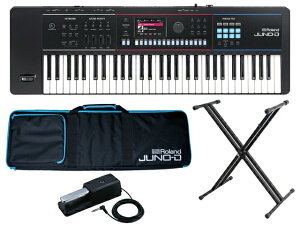 �y��p�\�t�g�P�[�X�t�zRoland ���[�����h JUNO-D6 + DP-10 + X�^�X�^���h �Z�b�g 61���Ճ��f��