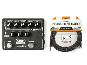 �������K�i / MXR �G���G�b�N�X�A�[�� M80 Bass D.I. + + Roland�P�[�u�� �x�[�X�_�C���N�g�{�b�N�X