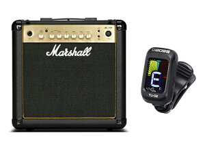 Marshall �}�[�V���� MG15R GOLD+ BOSS TU-02 �Z�b�g�@�M�^�[�A���v
