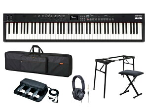 Roland ���[�����h RD-88EX �P�[�X+�X�^���h+�`�F�A+3�{�y�_�� �Z�b�g �X�e�[�W�s�A�m