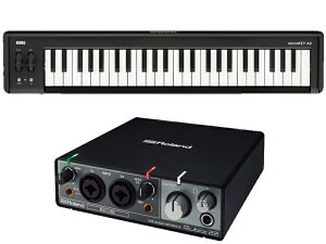 Roland ���[�����h Rubix22 + KORG microKEY2-49AIR �Z�b�g�@�I�[�f�B�I�C���^�[�t�F�C�X
