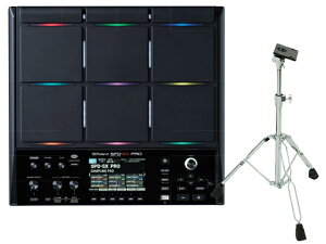 Roland ���[�����h SPD-SX PRO + ��p�X�^���h PDS-20 �Z�b�g�@�T���v�����O�p�b�h