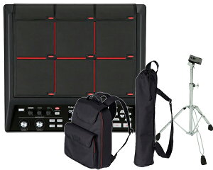 Roland ���[�����h SPD-SX + ��p�X�^���h PDS-20 + ��p�L�������O�o�b�O CB-HPD �Z�b�g