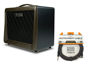 VOX ���H�b�N�X VX50-AG + Roland�P�[�u�� �A�R�[�X�e�B�b�N�M�^�[ �A���v