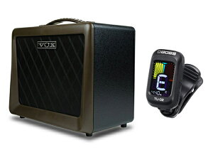 VOX ���H�b�N�X VX50-AG + BOSS TU-02 �Z�b�g �A�R�[�X�e�B�b�N�M�^�[ �A���v