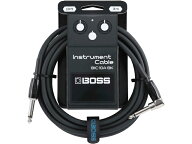 BOSS ボス BIC-10A-BK ブラック 10ft/3m Instrument Cable Black, Straight/Angled 3m L 型ギターケーブル