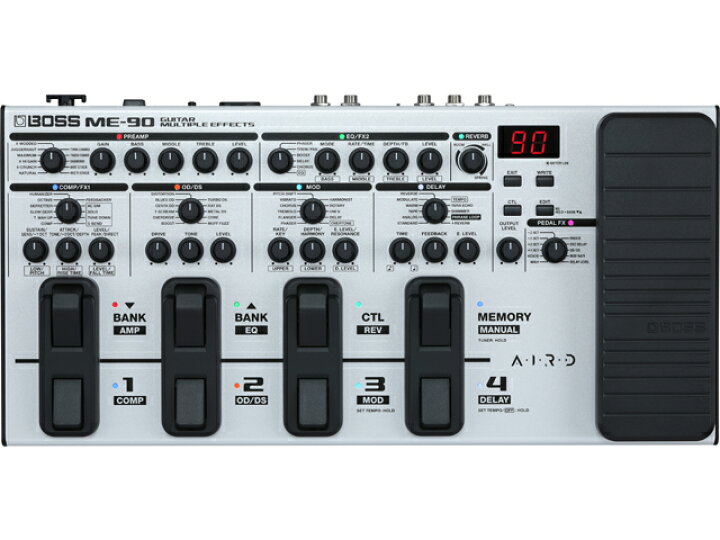 楽天市場】BOSS ME-90-WH ホワイト 限定生産カラー マルチエフェクター 