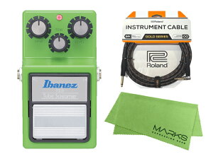 Ibanez TS9 Tubescreamer + Rolandケーブル + マークスクロスセット エフェクター