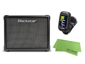Blackstar ID:CORE10 V4 + BOSS TU-02 + }[NX~[WbN IWiNX Zbg M^[Av