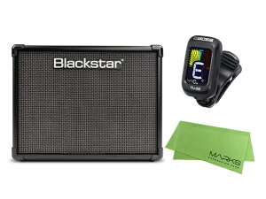 Blackstar ID:CORE40 V4 + BOSS TU-02 + }[NX~[WbN IWiNX Zbg M^[Avyz敪Ez