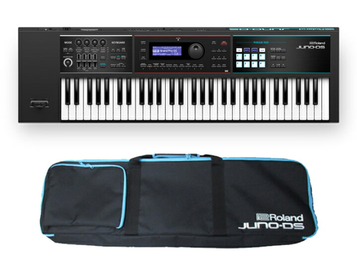 楽天市場】【即納可能】Roland JUNO-DS61 + 専用ソフトケースセット 