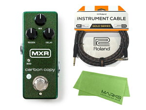 �������K�i / MXR �G���G�b�N�X�A�[�� M299 CARBONCOPY MINI + Roland�P�[�u�� + �}�[�N�X�N���X�Z�b�g �f�B���C �G�t�F�N�^�[