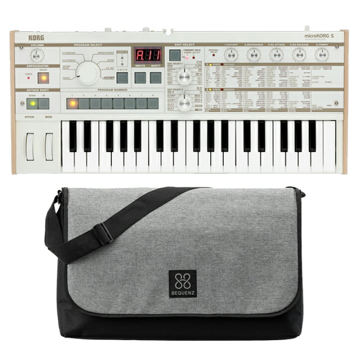 楽天市場】KORG コルグ microKORG S MK-1S + MP-LARGE-MSG セット 