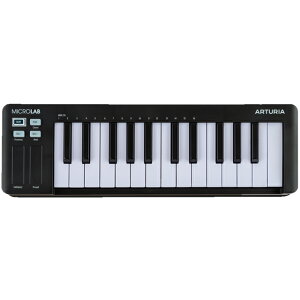 Arturia �A�[�g���A MICROLAB MK3 BK �u���b�N MIDI�R���g���[���[