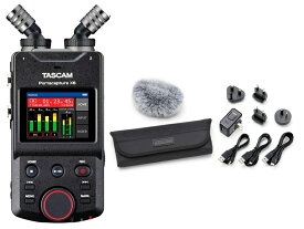 TASCAM タスカム Portacapture X6 + アクセサリーパック AK-DR11Gmk3 セット　6トラックハンドヘルドレコーダー