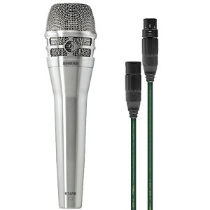 �y�}�C�N�P�[�u���t���L�����y�[���zSHURE �V���A KSM8/N-J�@�_�C�i�~�b�N�}�C�N