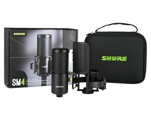 SHURE �V���A SM4-K-KIT-J ���R�[�f�B���O�p�}�C�N���z���L�b�g