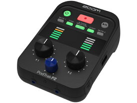 ZOOM PodTrak P2 USBマイク用ポッドキャストレコーダー
