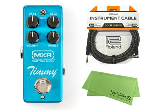 �������K�i / MXR CSP027 TIMMY OD + Roland�P�[�u�� + �}�[�N�X�N���X�Z�b�g �I�[�o�[�h���C�u�^�u�[�X�^�[ �G�t�F�N�^�[