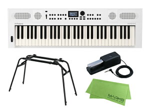 Roland GOKEYS5-WH + KS-13 + DP-10�Z�b�g �z���C�g �V���Z�T�C�U�[