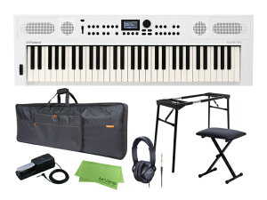 Roland GOKEYS5-WH + CB-B61+�X�^���h+�`�F�A+�_���p�[�y�_�� �Z�b�g �z���C�g �V���Z�T�C�U�[