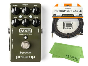 �������K�i / MXR M81 BASS PREAMP + Roland�P�[�u�� + �}�[�N�X�N���X�Z�b�g �x�[�X�v���A���v �G�t�F�N�^�[